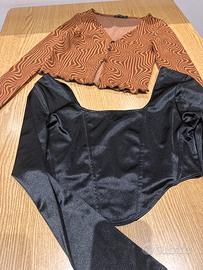 Lotto 2 Top manica lunga donna tg M