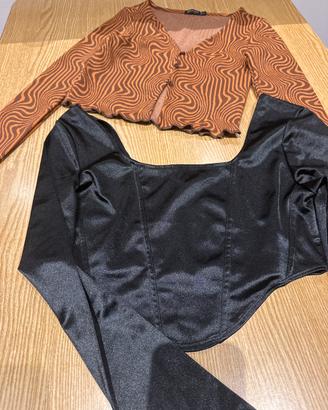 Lotto 2 Top manica lunga donna tg M