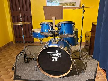 Batteria acusticaTamburo T5 mod blue
