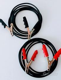 Cavi collega batterie auto più lampada  a led 12V