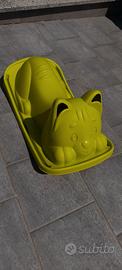 Dondolo gatto per bambini