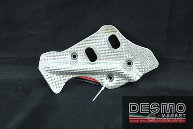 Paracalore isolante termico forcellone Ducati Mts 
