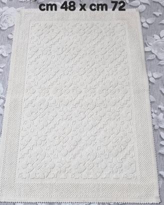 tappeto sardo bianco