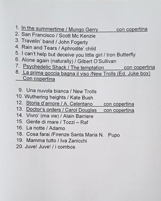 45 giri vinile anni '60 '70 '80