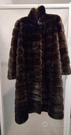 Pelliccia in visone nero