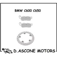 DISCO E PASTIGLIE BMW C SPORT K18 C600 12 15 POSTE