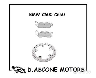 DISCO E PASTIGLIE BMW C SPORT K18 C600 12 15 POSTE