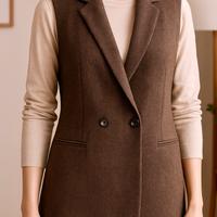 Gilet smanicato da donna Liu Jo in lana