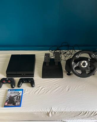 Ps4 con volante.  Pasta termica appena cambiata