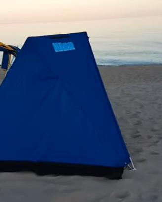 TENDA PER PESCA DALLA SPIAGGIA