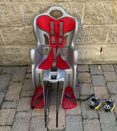 Seggiolino posteriore bici con DUE attacchi