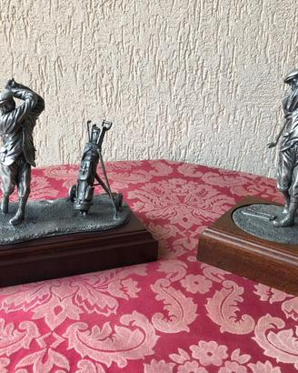 Sculture Golf in Peltro