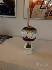 Profumatore mongolfiera porcellana dipinto a mano