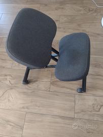EIFRED sedia con appoggio per ginocchia, Gunnared