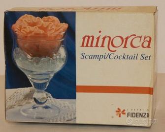 Minorca - set di 2 coppe per Cocktail di Scampi