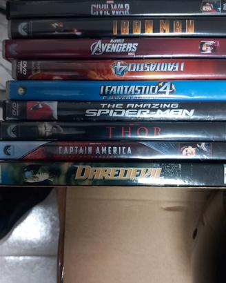 dvd marvel  in blocco 