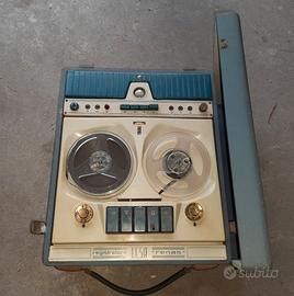 Registratore a bobine LESA Renas anni ’60 vintage