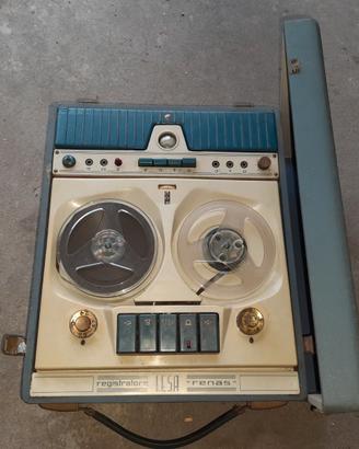 Registratore a bobine LESA Renas anni ’60 vintage