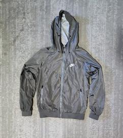 Giacca paravento Nike grigia taglia M 