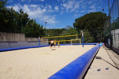 Sabbia per beach volley più gonfiabile