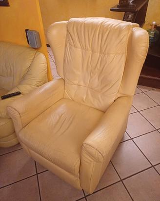 Poltrona massaggiante alzapersona