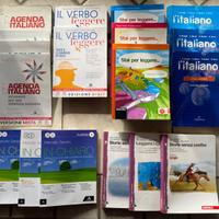 Libri delle medie di italiano, come nuovi