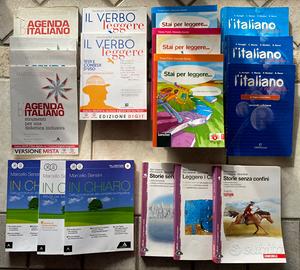 Libri delle medie di italiano, come nuovi
