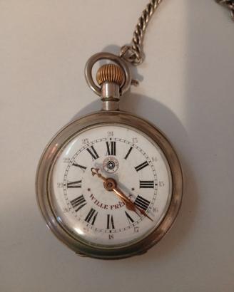 Orologio da tasca con catena Willie Frères
