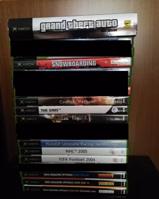 Giochi XBOX 2002 primo modello / serie