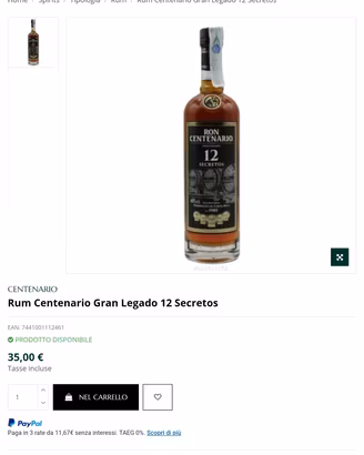 bottiglie di liquori