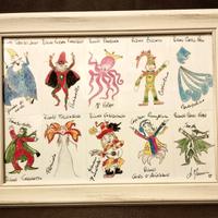 LE MASCHERE DEI RIONI DEL CARNEVALE DI VIAREGGIO