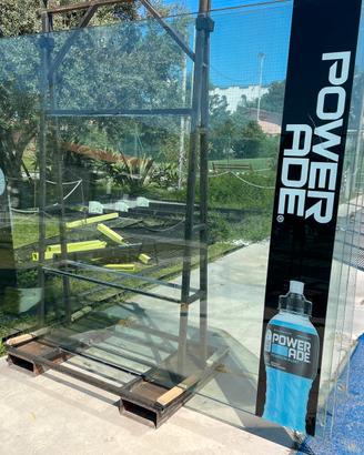 Vetro campo da padel