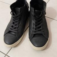 CRIME sneakers uomo 43 – nere con zip laterale