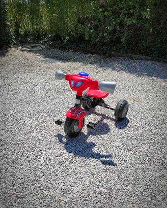 Triciclo Biemme "Tri-Power" per Bambini - Rosso