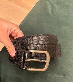 Cintura vero coccodrillo made in italy