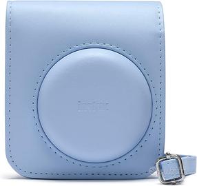 Custodia in pelle per Instax Mini 12 Pastel Blue