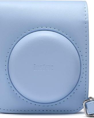 Custodia in pelle per Instax Mini 12 Pastel Blue