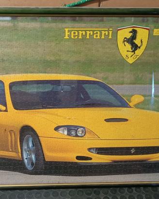 quadro formato da un puzzle di circa 1500 pz