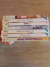 Lotto 7 giochi per Wii e Xbox 360