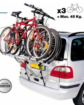 Portabici universale da portellone Mont Blank