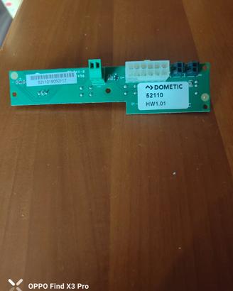 scheda elettronica del ricevitore/pannello di cont