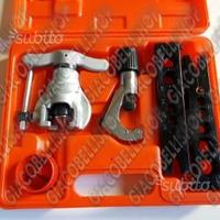 Set tagliatubi bordatura flangia cartellatrice ces