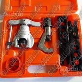 Set tagliatubi bordatura flangia cartellatrice ces