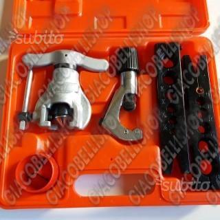Set tagliatubi bordatura flangia cartellatrice ces