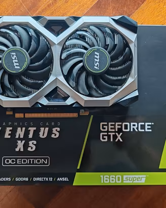 MSI GeForce GTX 1660 SUPER Ventus XS OC 6GB