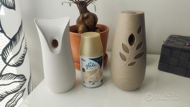 Profumatori ambiente con ricarica Airwick + Glade