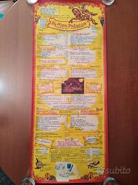menu-locandina del ristorante romano Meo Patacca
