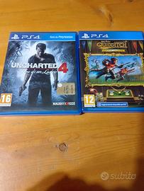 uncharted4 + Harry Potter campioni di quidditch ps