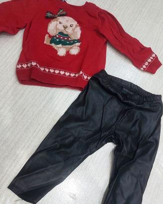 Abbigliamento bambina invernale 12/18/24 mesi