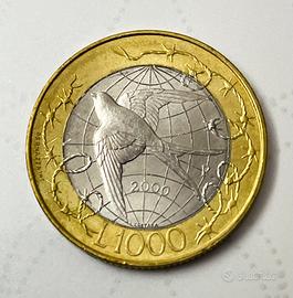 Repubblica San Marino - moneta lire 1000 COMMEMORA